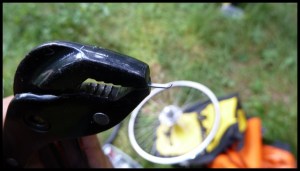 ce truc aura mis au moins 3 jours pour venir à bout de la chambre à air