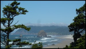Cannon Beach, très touristique