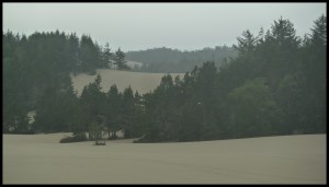 une mer de sable dans les hauteurs