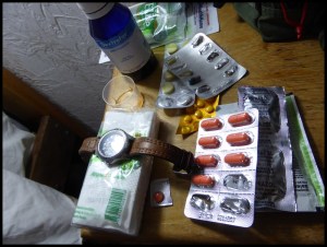 Ophélie prend autant de médicament qu'un coureur du Tour de France