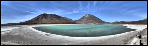 Laguna Verde, à une encablure de San Pedro de Atacama au Chili, notre destiation