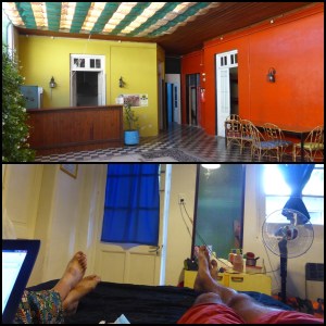 l'Hotel Hypolito sur l'avenue du même nom.